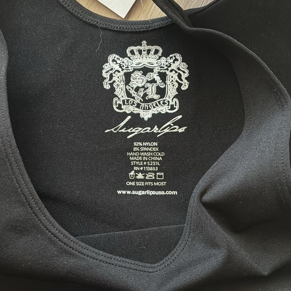 Black Spandex Dress - Picture 2 of 2